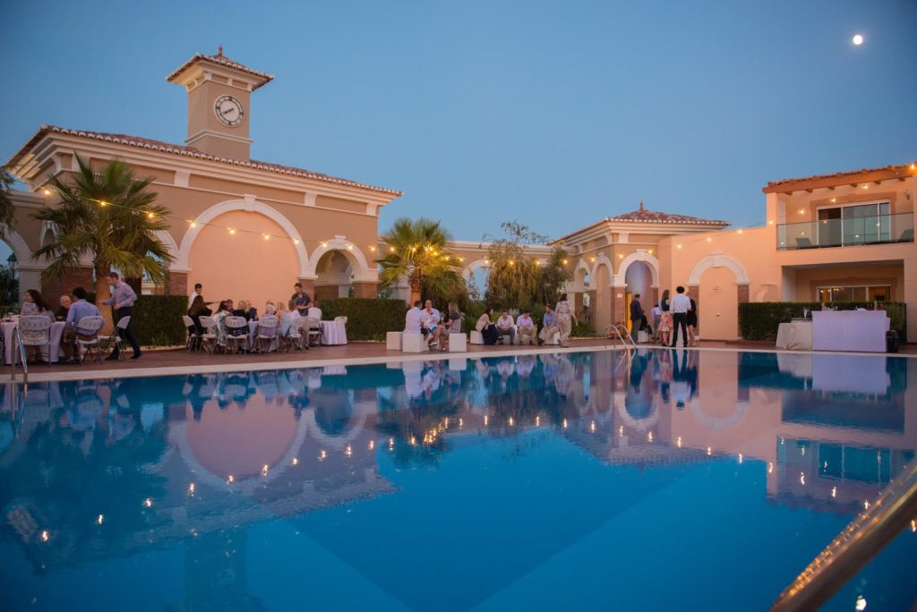 Hotel pool at Boavista, Algarve