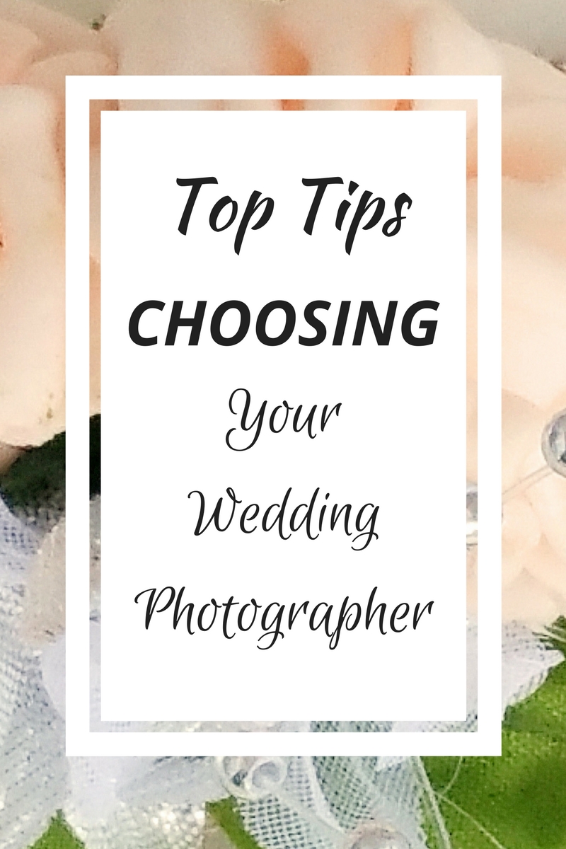 Choosing your wedding photographer