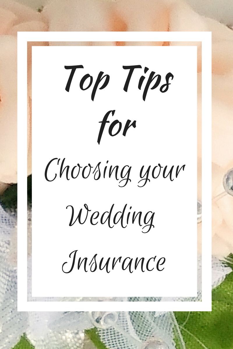 Choosing your Wedding Insurance - Malden and Wilde