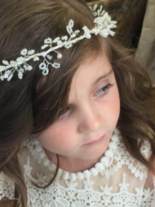 Flowergirl crown