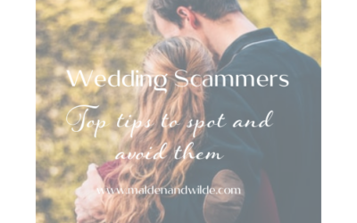 Top Tips to spot and avoid Wedding Scammers