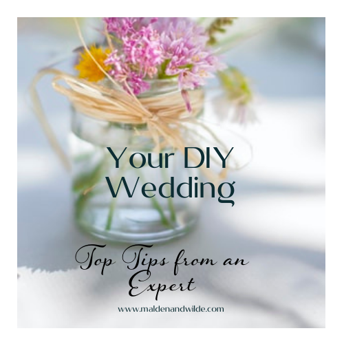 Planning your DIY Wedding.Top tips from an expert