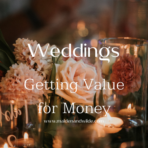 Your Wedding: Getting Value for Money