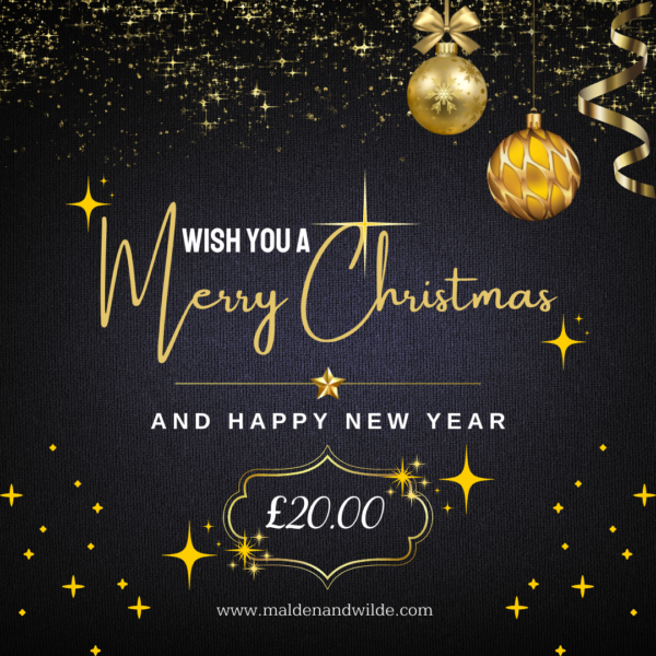 Merry Christmas gift voucher for £20