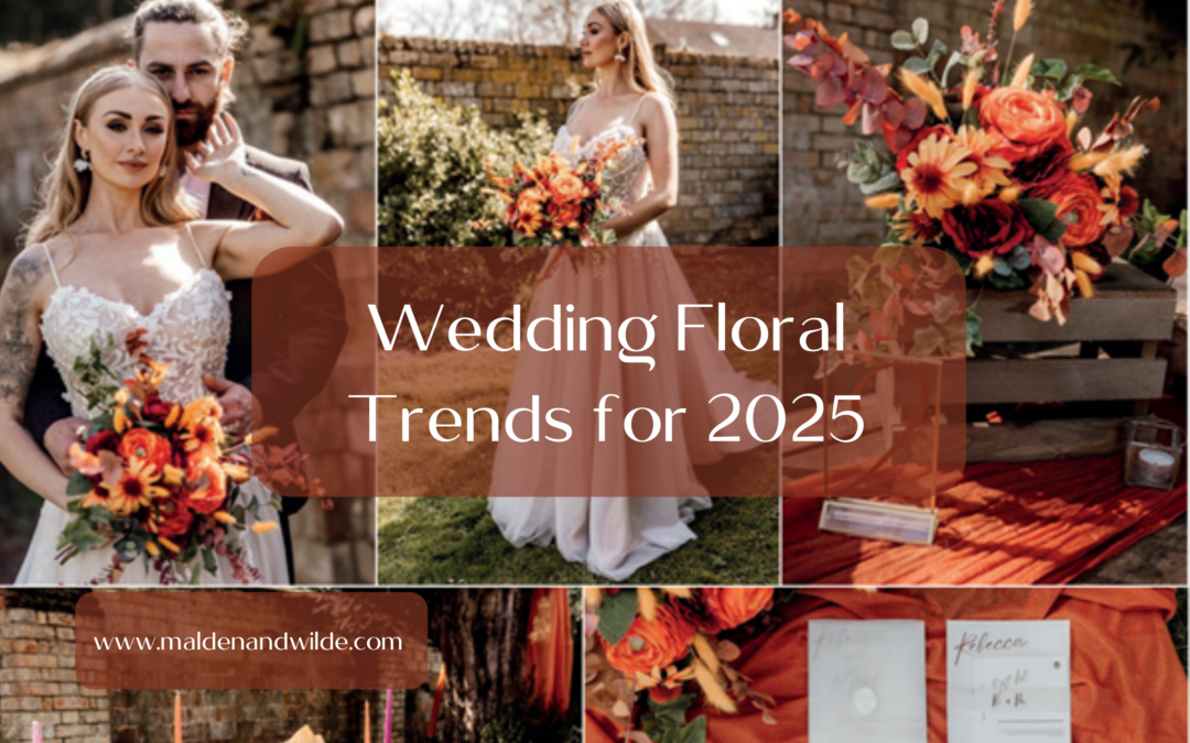 Wedding Florals Trends for 2025