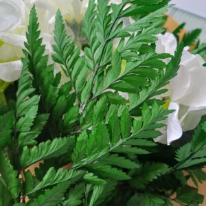 Image of Emerald green preserved leatherleaf fern